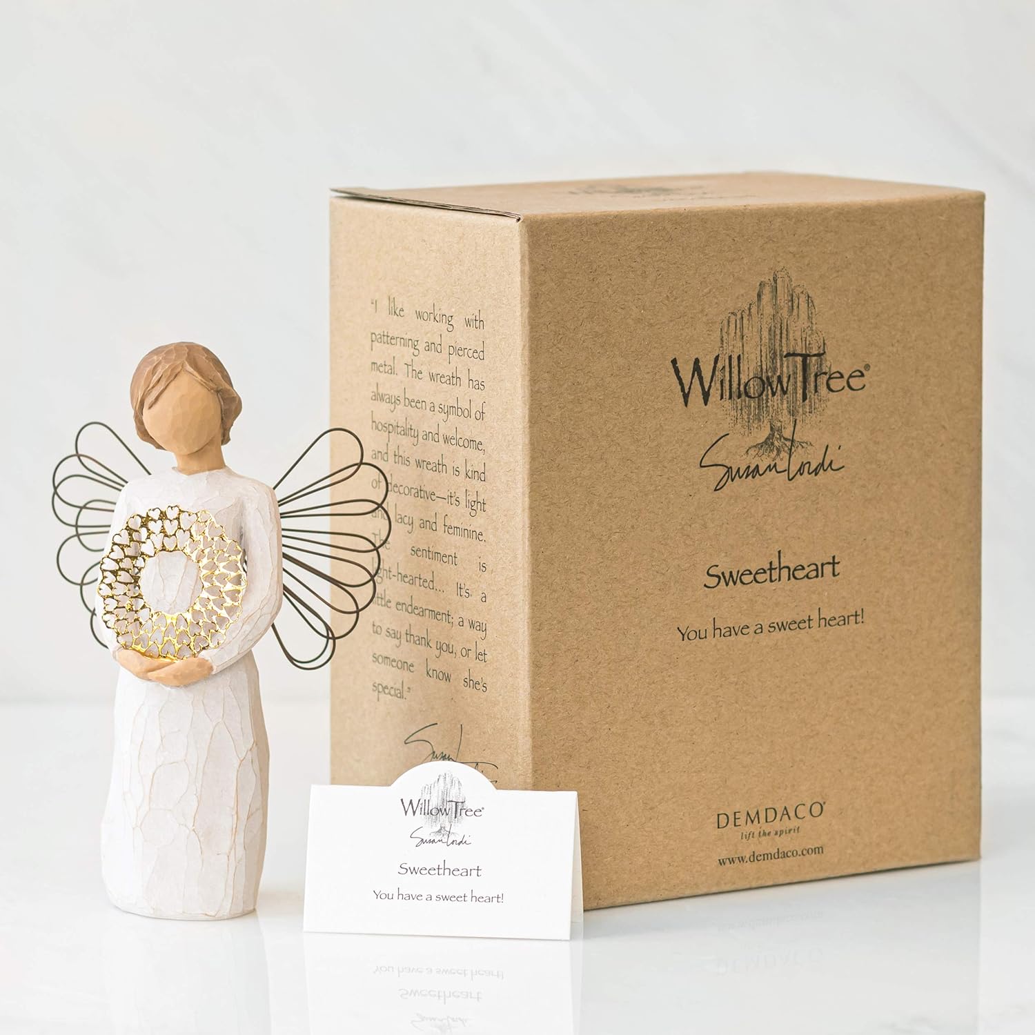 Thumbnail 5 de Willow Tree 27344 Bien-Aimée – figurine peinte à la main, 14 cm