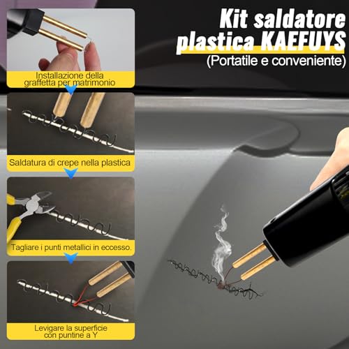 Detalle de Saldatrice per Plastica 170W 220V con 805 Punte in 7 Forme di-KAEFUYS