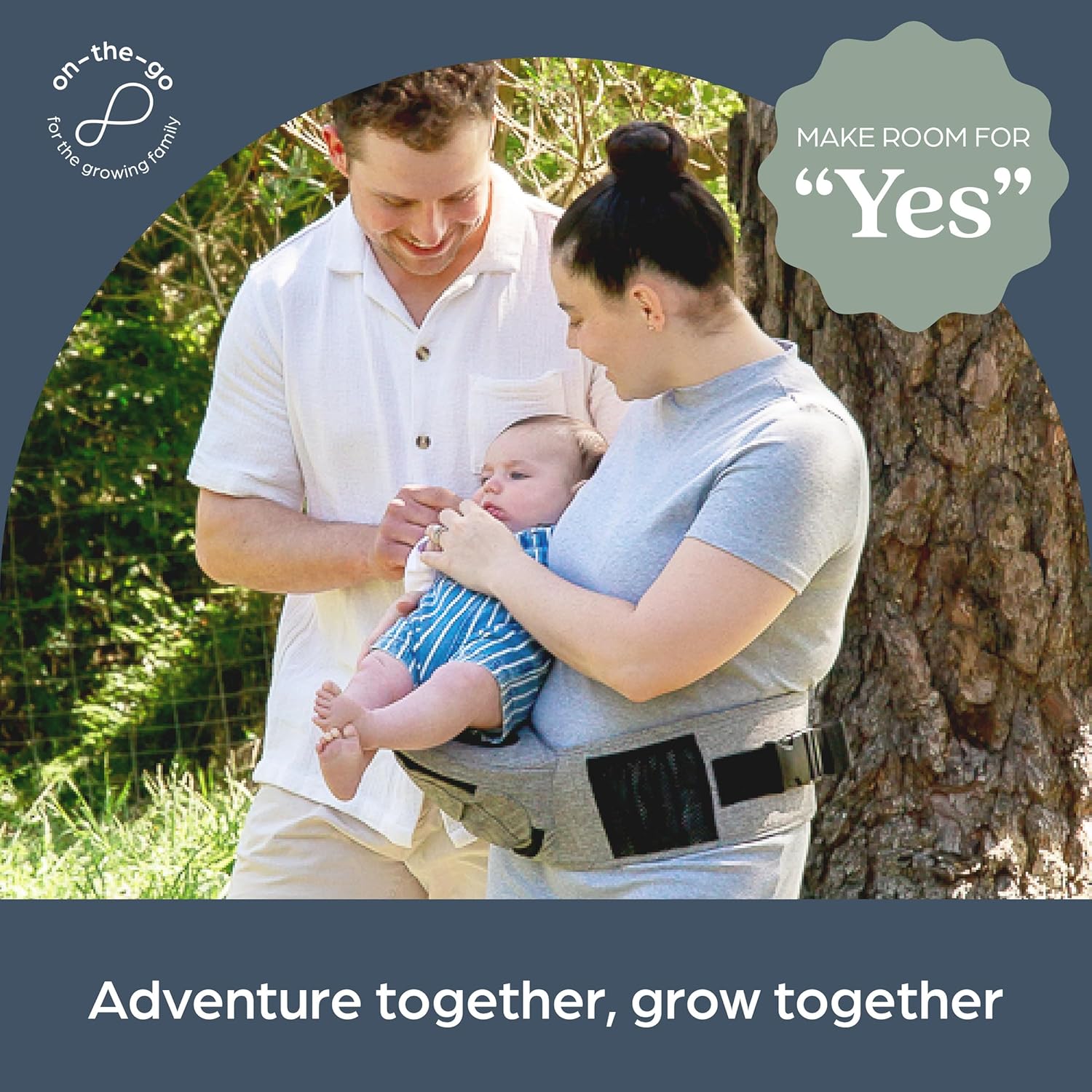 Thumbnail 5 de Dreambaby Up & Go Baby Hip Seat Carrier – lightweight toddler carrier with storage pockets