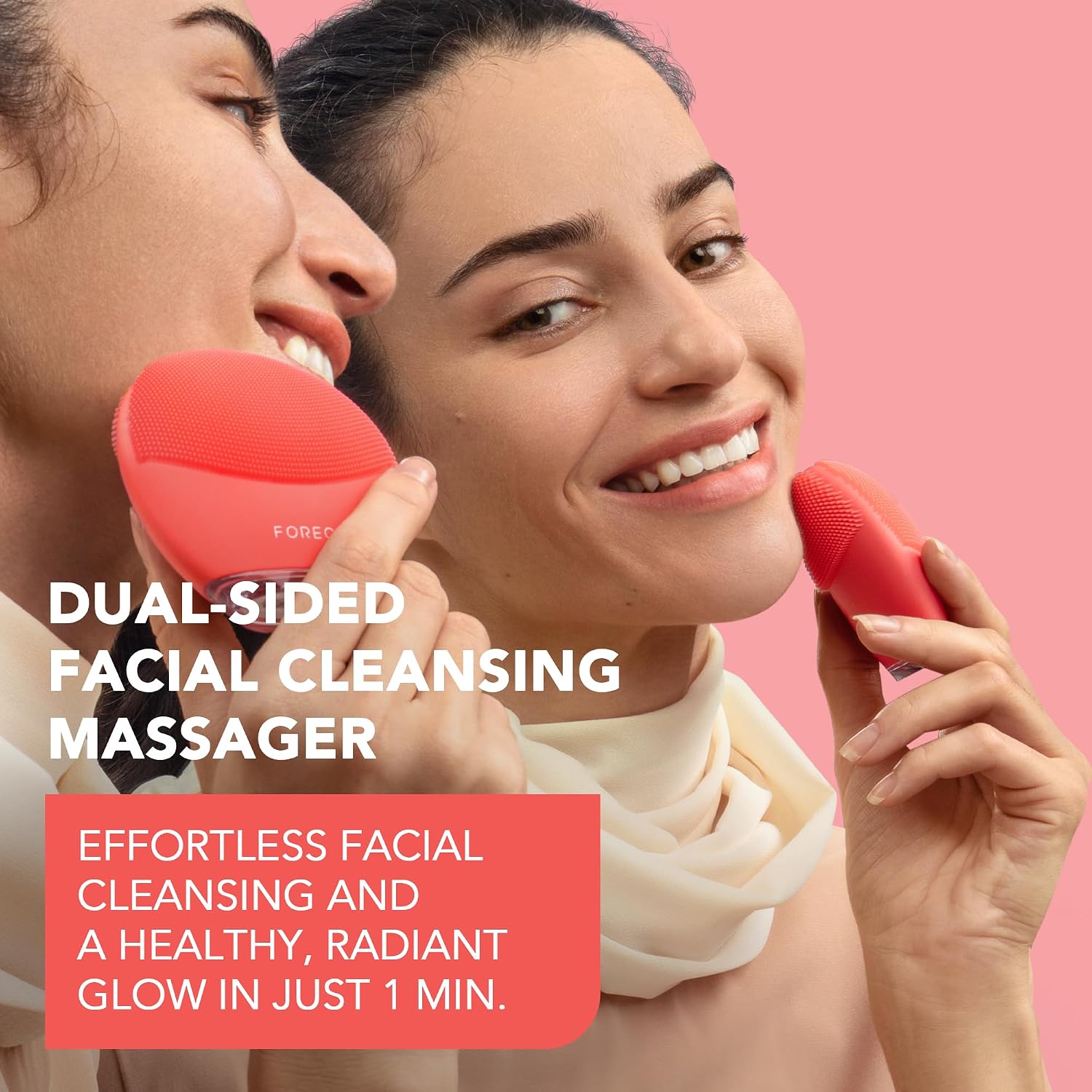Detalle 2 de FOREO LUNA 4 mini, spazzola viso con 12 intensità