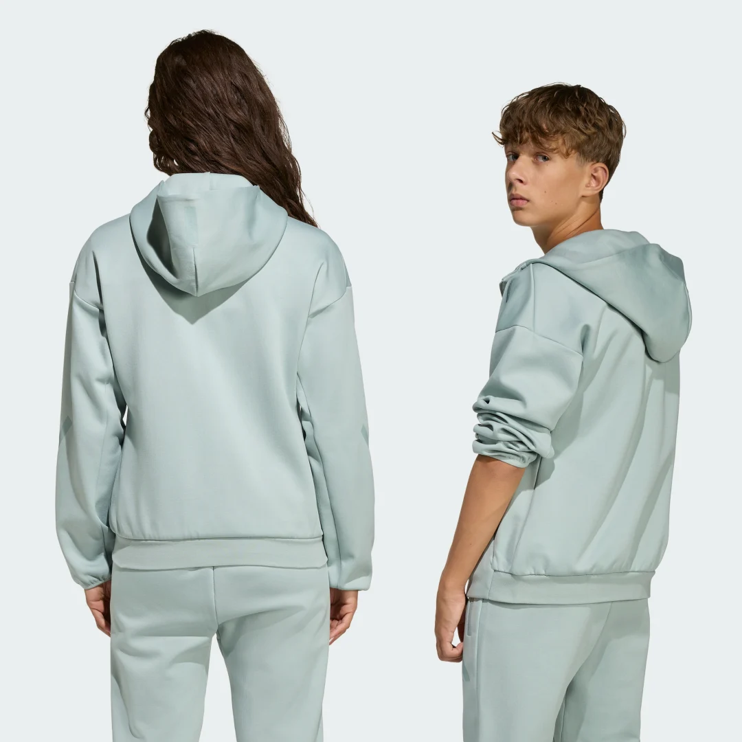 Thumbnail 1 de adidas Z.N.E. Chaqueta con cremallera y capucha – verde