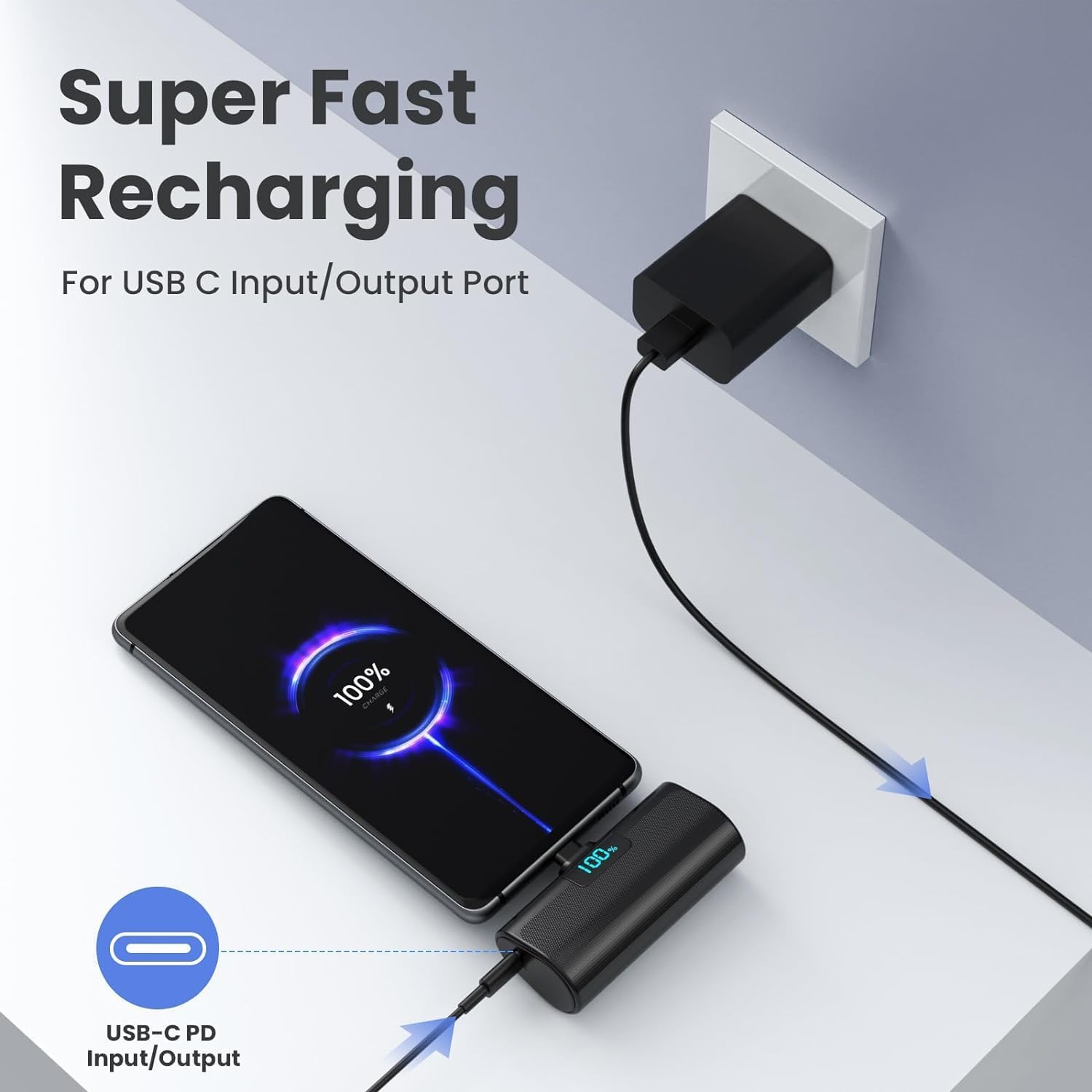 Detalle de Power Bank Portable Charger 5200mAh