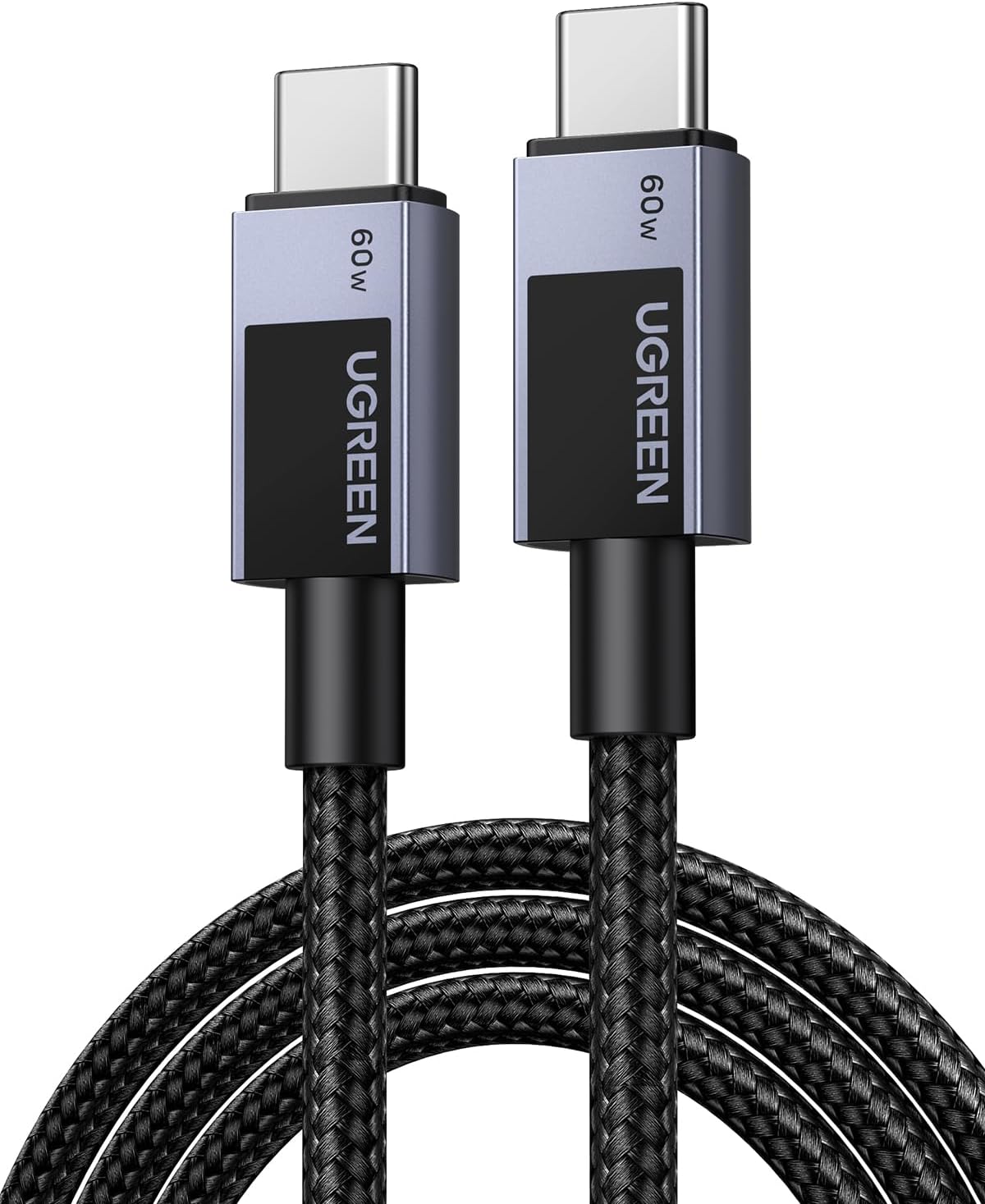 Detalle de UGREEN L524 USB-Cケーブル 2m、最大60W PD/PPS・480Mbps対応