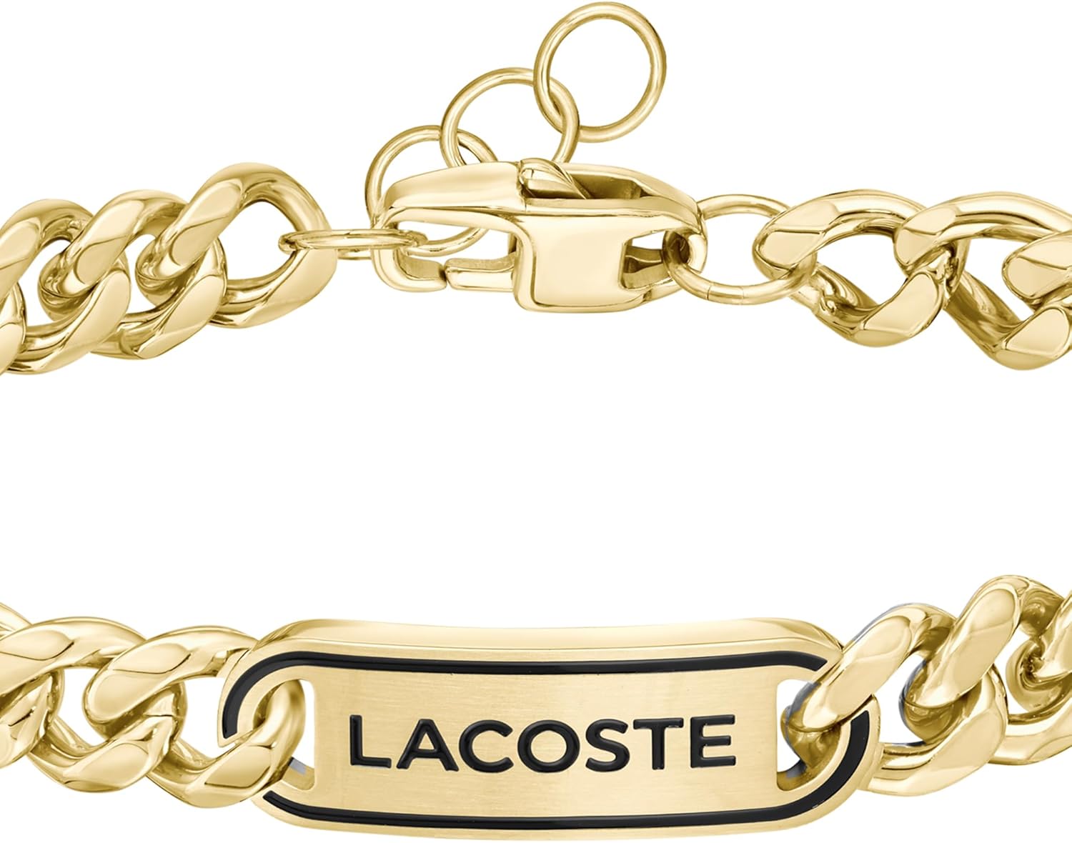Thumbnail 1 de Lacoste Gliederarmband Herren DISTRICT aus Edelstahl – Gelbgold-Beschichtung oder Silber
