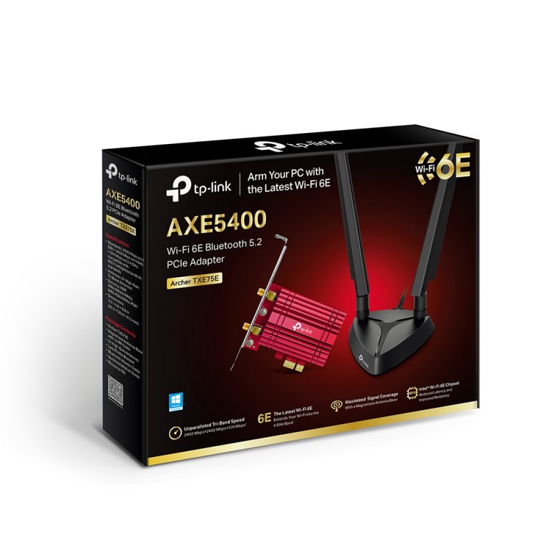 Thumbnail 2 de TP-Link Archer TXE75E Adaptador PCIe WiFi 6E AXE5400 Bluetooth 5.2