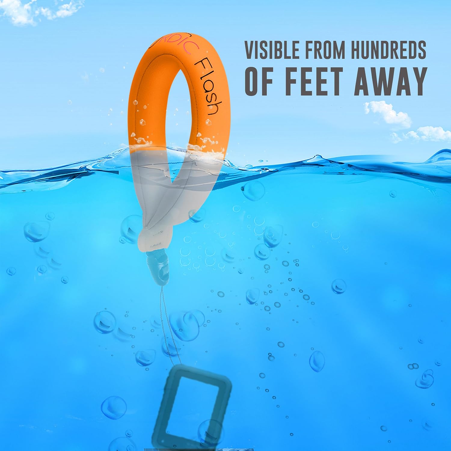 Detalle 2 de Nordic Flash Waterproof Camera Float 2-pack