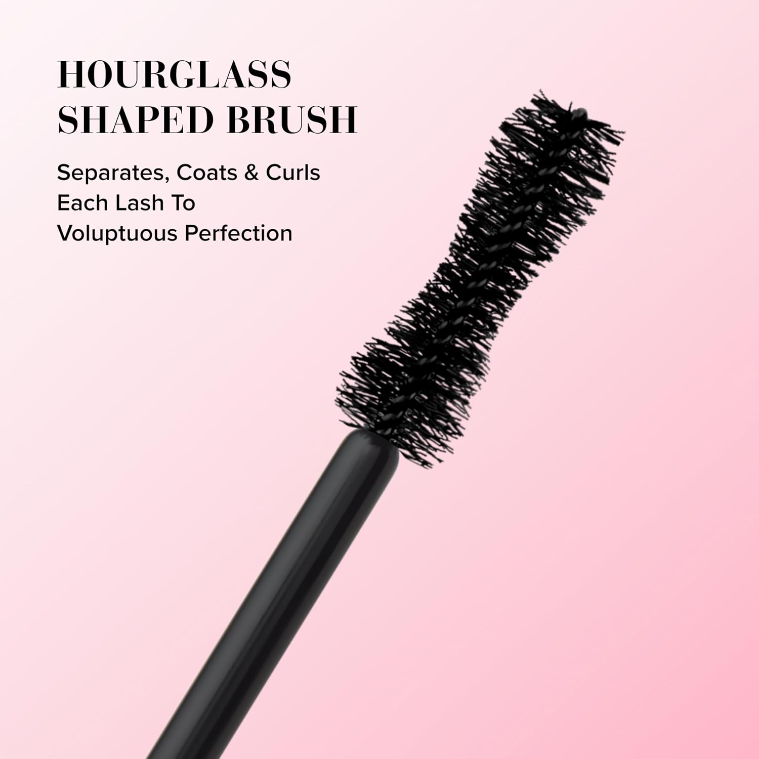 Detalle de Too Faced Better Than Sex Volumizing and Lengthening Mascara — Vegan, Cruelty-Free, Hourglass Brush