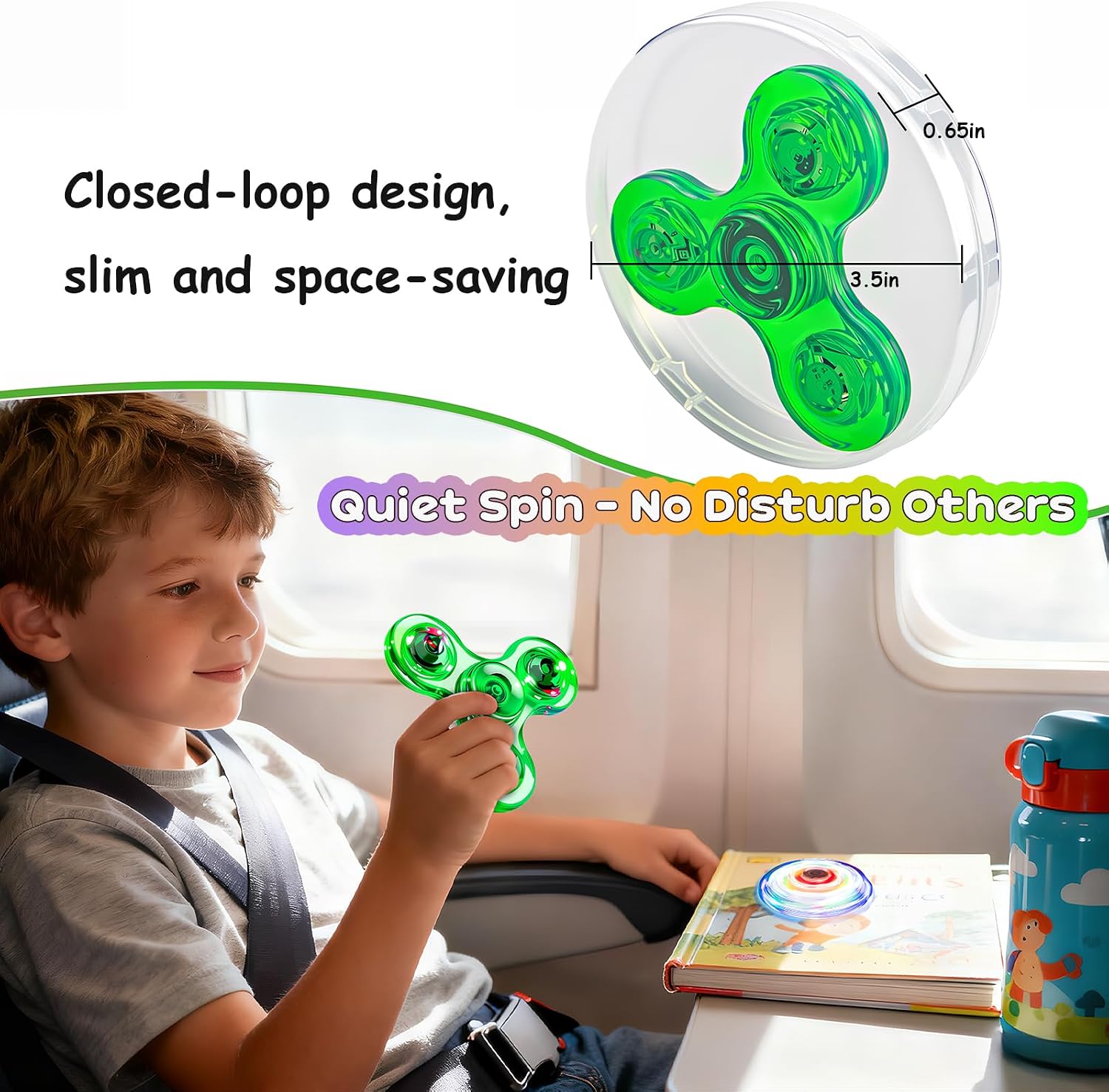 Detalle 1 de Figrol Fidget Spinner 3-Pack