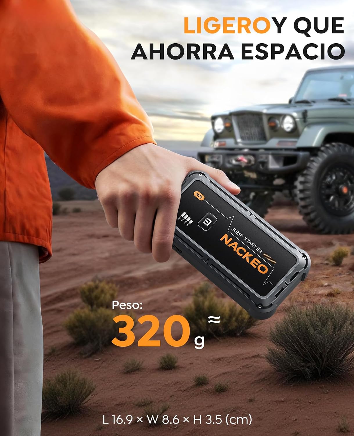 Thumbnail 5 de NACKEO N20 Avviatore 7000A per auto