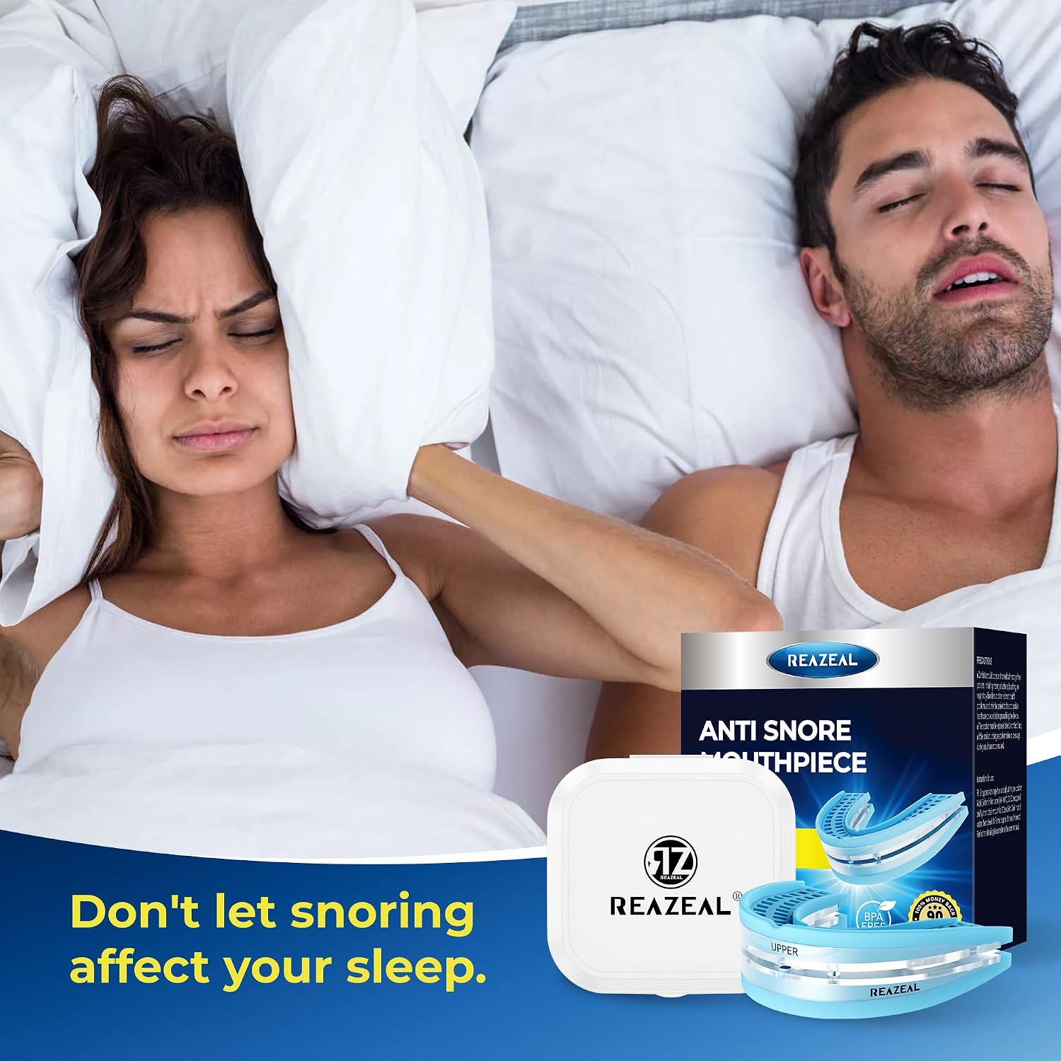 Detalle de Anti-snoring mouthpiece, EVA