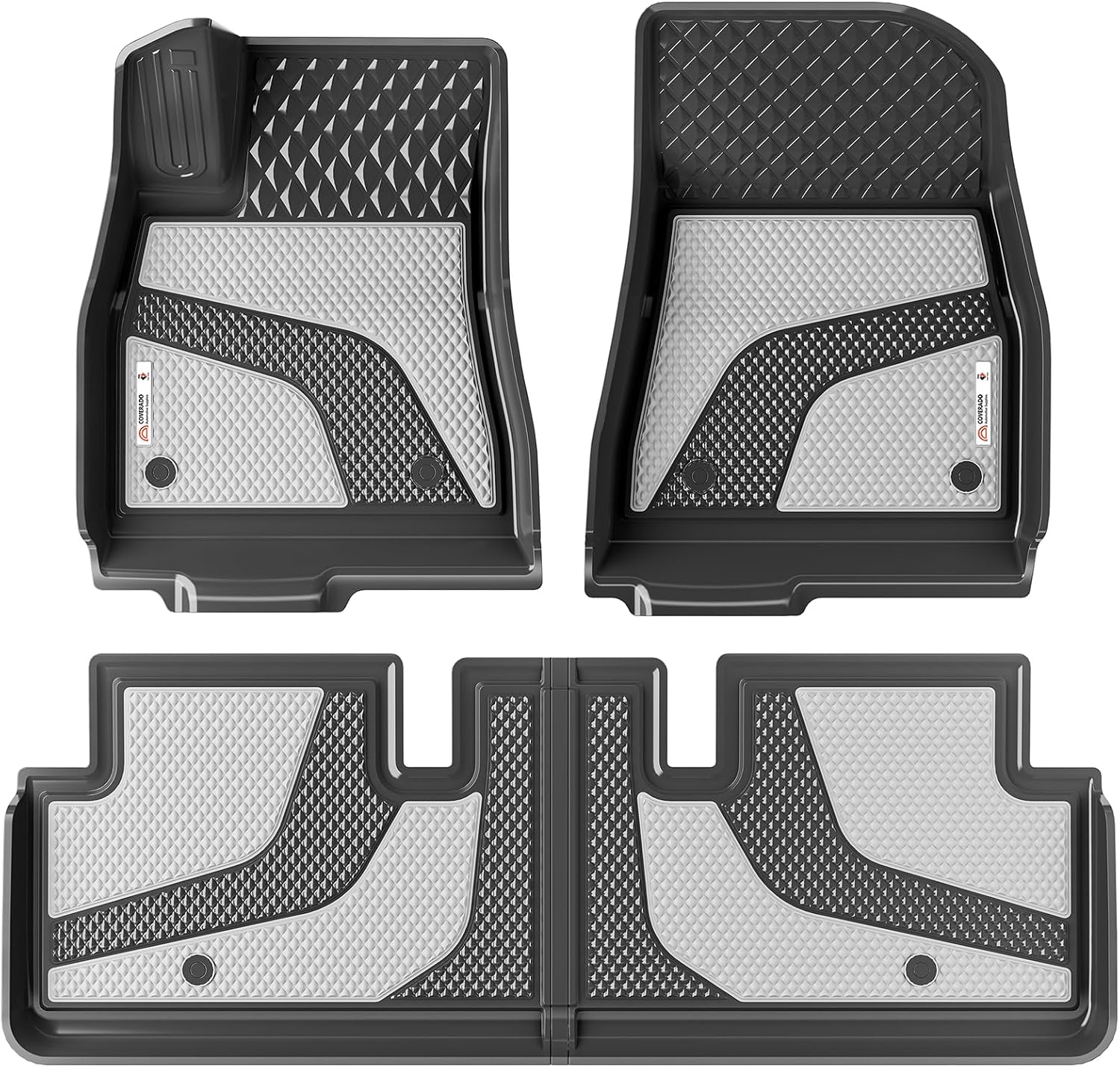 Detalle de Coverado Tesla Model 3 Floor Mats, TPE
