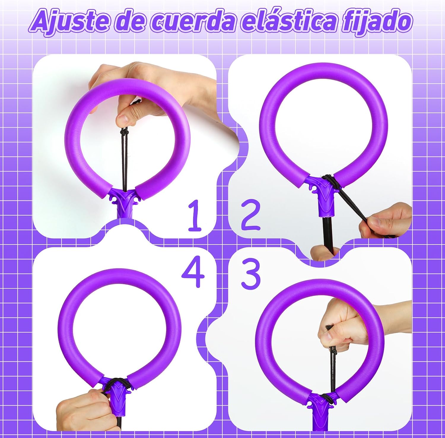 Thumbnail 6 de Hot Bee Skip It recargable violeta 11 años