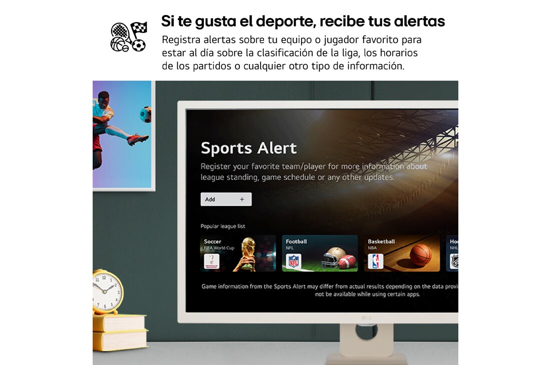 Thumbnail 3 de LG 32SR50F-W Outlet Monitor 32" FHD webOS 23