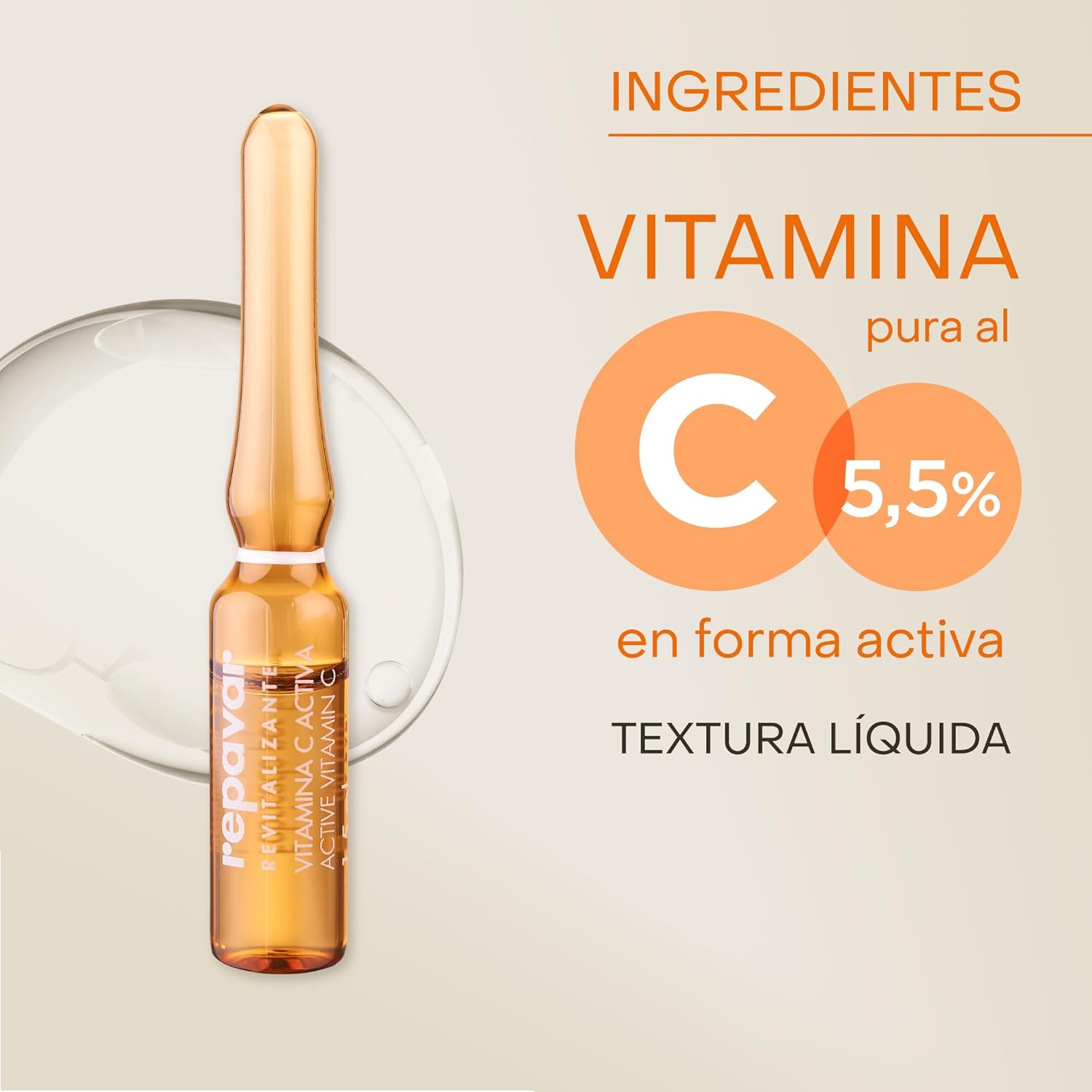 Thumbnail 3 de Repavar Vitamina C Activa Ampollas Reafirmantes 20 ml