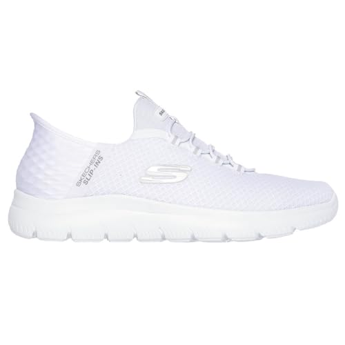 Detalle de Skechers Men's Summits High Range Slip-ins – White, 9 UK
