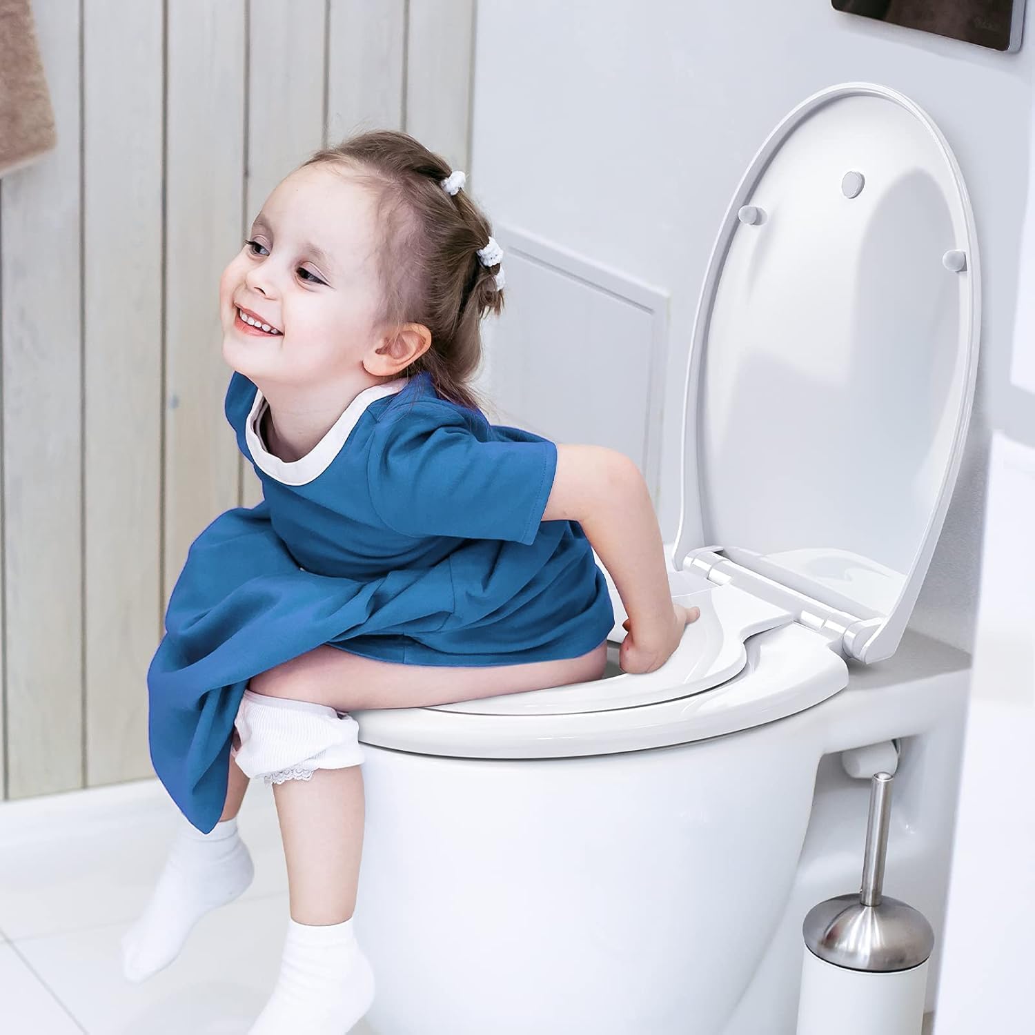 Thumbnail 6 de STOREMIC Soft Close Toilet Seat 44.7 cm