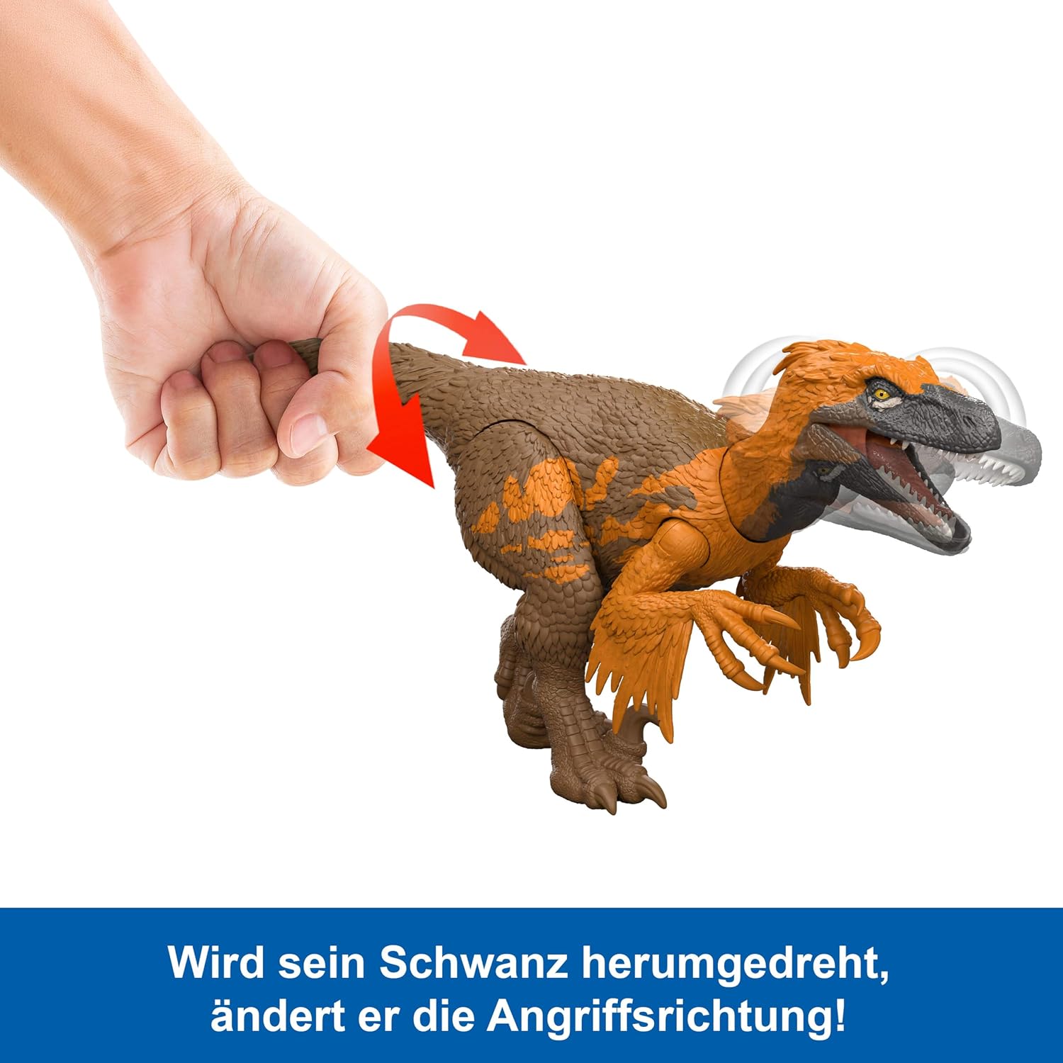 Thumbnail 4 de Mattel JGC80 Utahraptor 30 cm đŠ