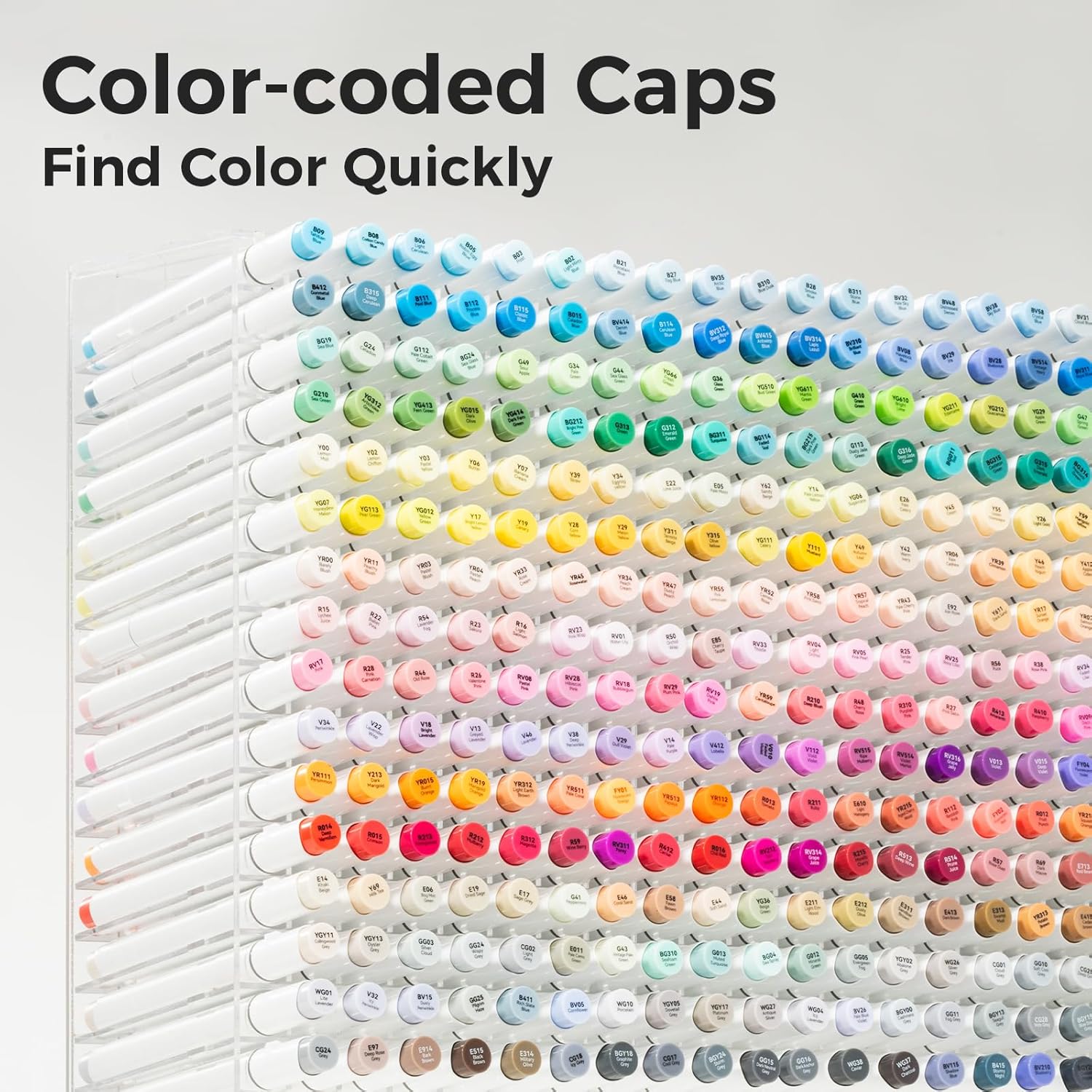 Thumbnail 3 de Ohuhu 48 Colours Alcohol Brush Markers set for illustration 🎨