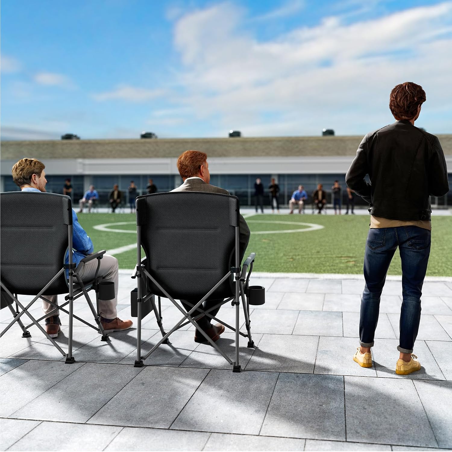 Thumbnail 6 de Timber Ridge Folding Camping Chair, 500 lb Capacity