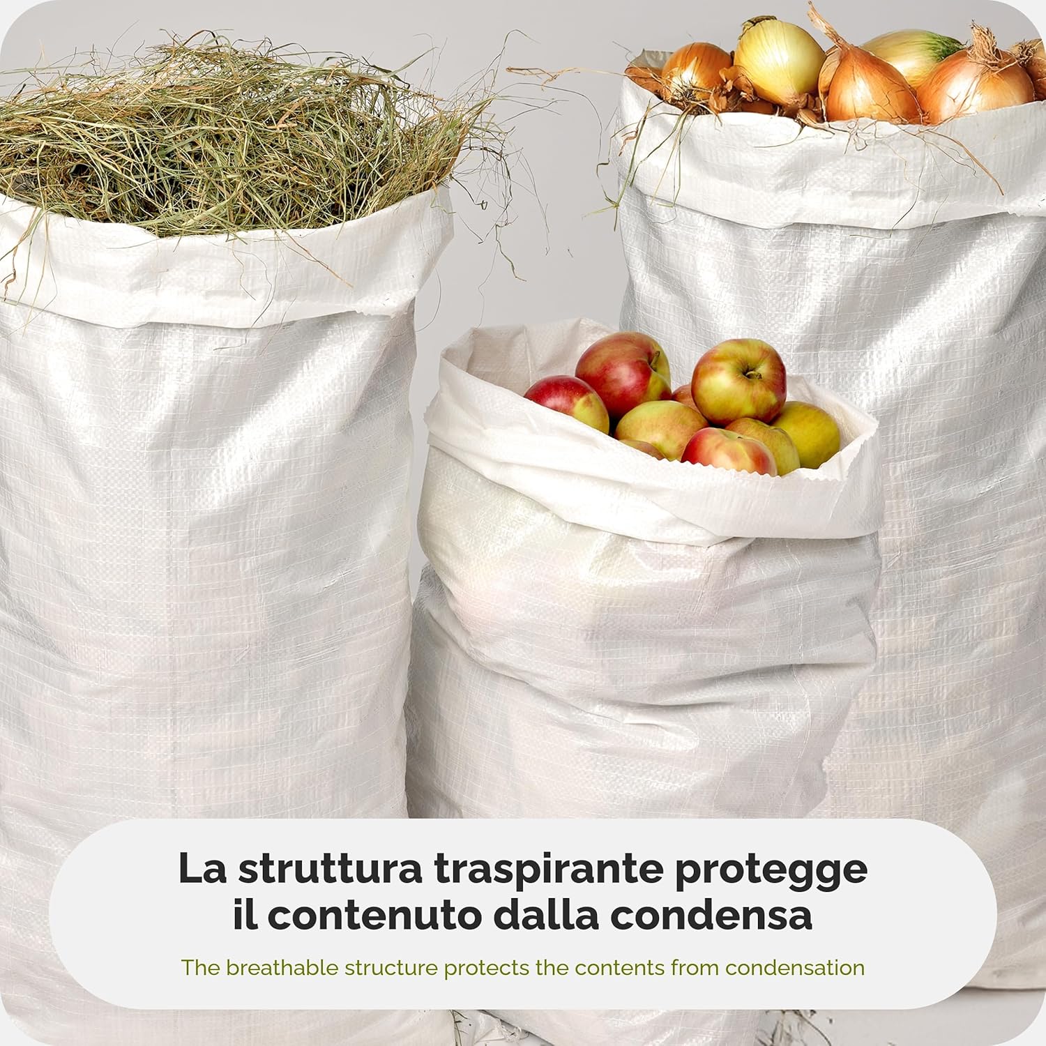 Thumbnail 5 de Garronda Sacchi in polipropilene 85 x 50 cm (set 5 pezzi) portata 25 kg: sacchi da giardinaggio e per macerie GD-0161