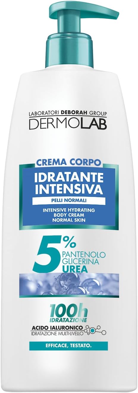 Detalle de Dermolab Crema Corpo Super Idratante 48H con acido ialuronico e olio di melograno, 400 ml