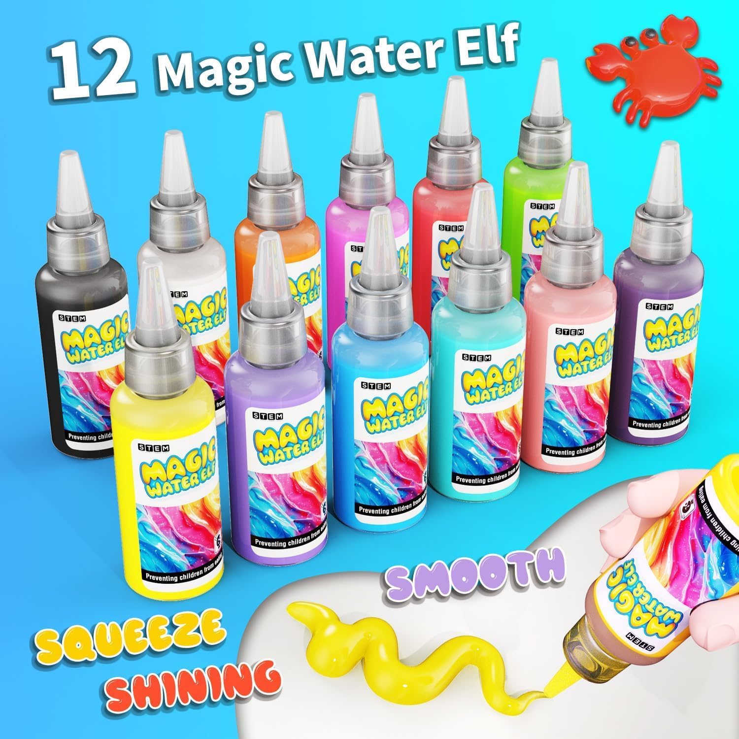 Detalle 2 de Magic Water Toy Elf Kit 12-color water gel toys