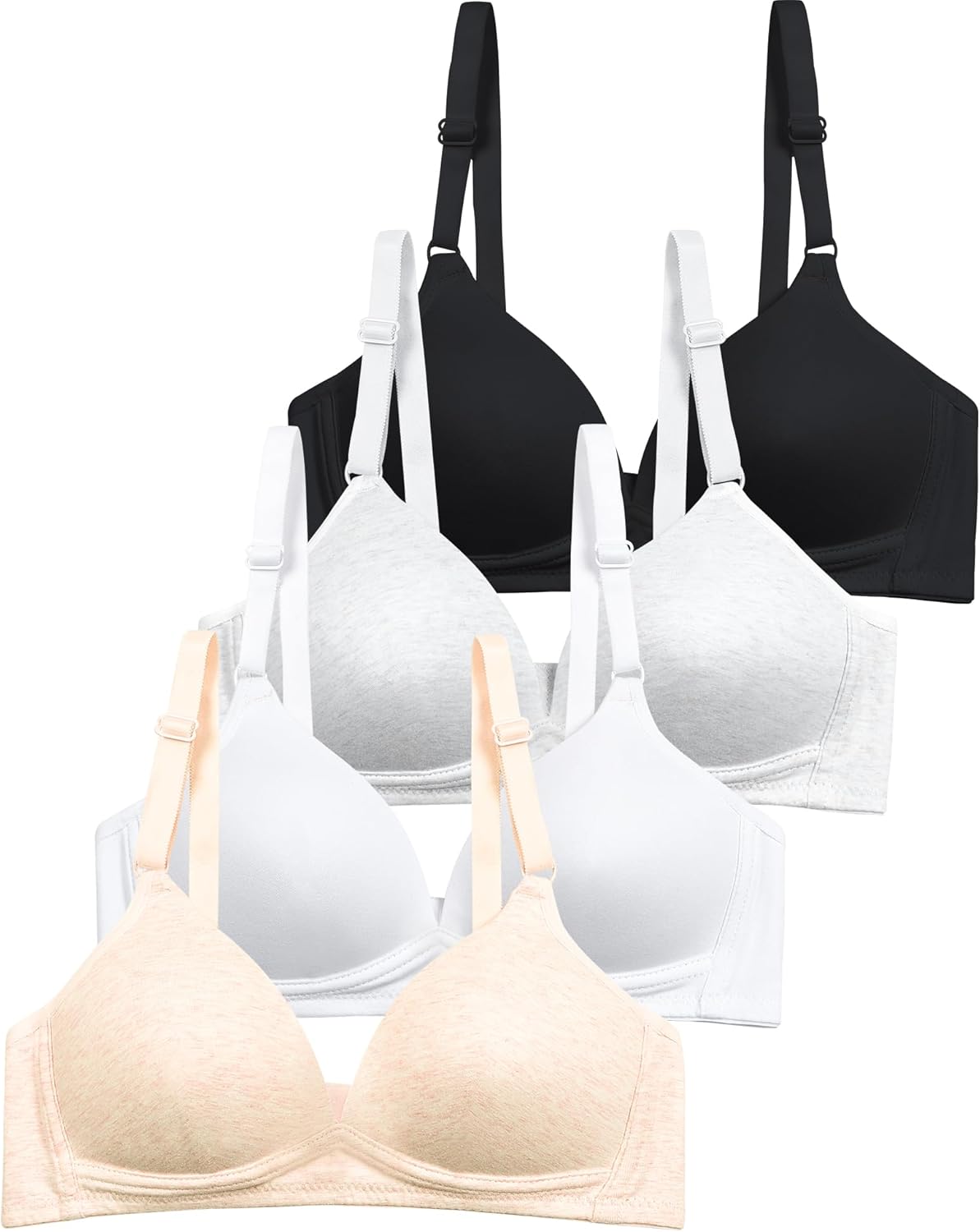 Thumbnail 4 de SALIA GIRL Soutien-gorge en coton rembourré sans armatures pour filles et adolescentes (12 à 14 ans)