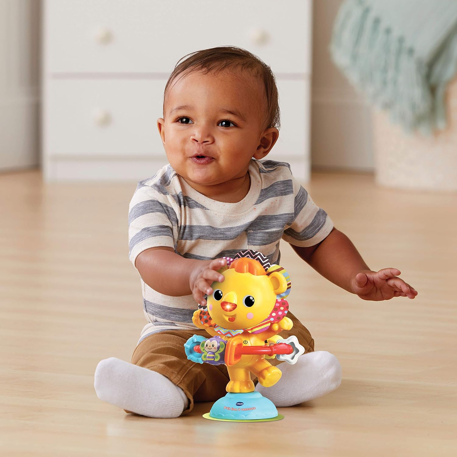 Thumbnail 5 de VTech Hula-Hoop P'tit Lion à Ventouse – Hochet musical pour chaise haute dès 6 mois