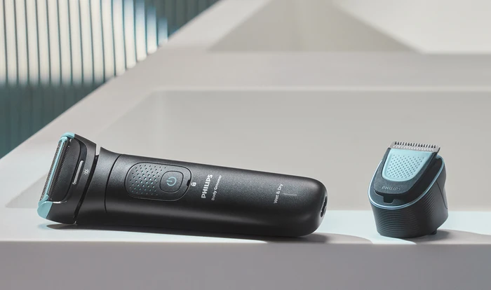 Detalle de Philips Series 7000 BG7470/15 Bodygroomer – präzises Trimmen mit Hautschutz und flexibler Konturfolgen