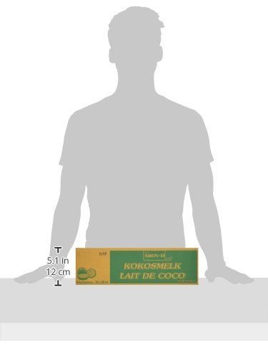 Detalle de Aroy-D 100% Coconut Milk, 8.5 oz Cartons, 36-Pack