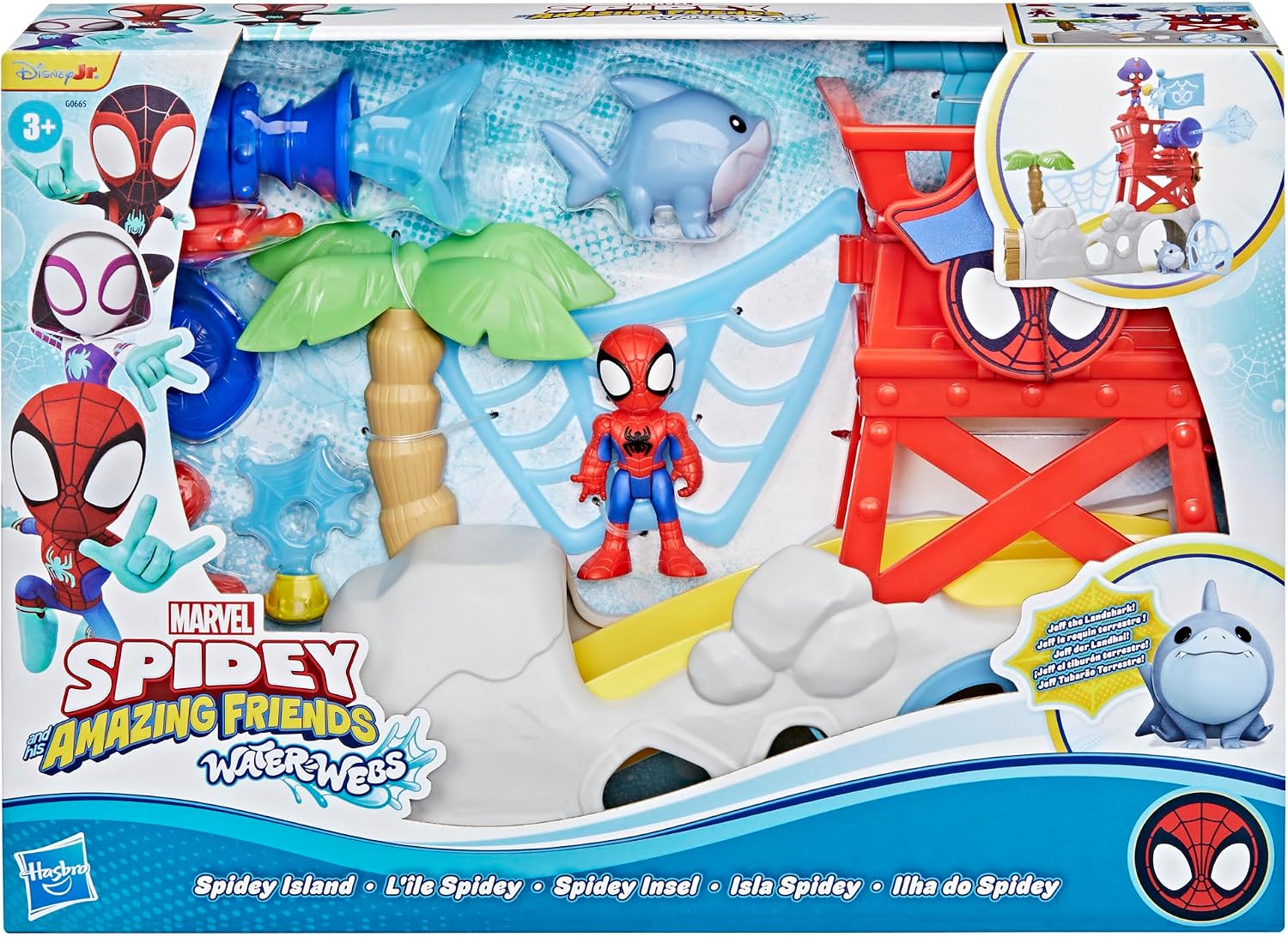 Detalle 2 de Hasbro Water-Webs Playset Spidey 7,6 cm