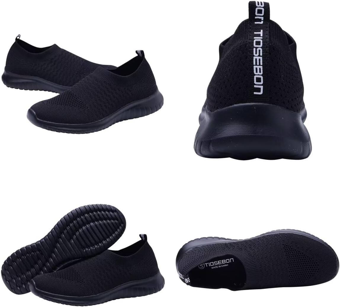 Thumbnail 6 de TIOSEBON Men's Slip on Trainers — Lightweight Breathable Road Running Shoes