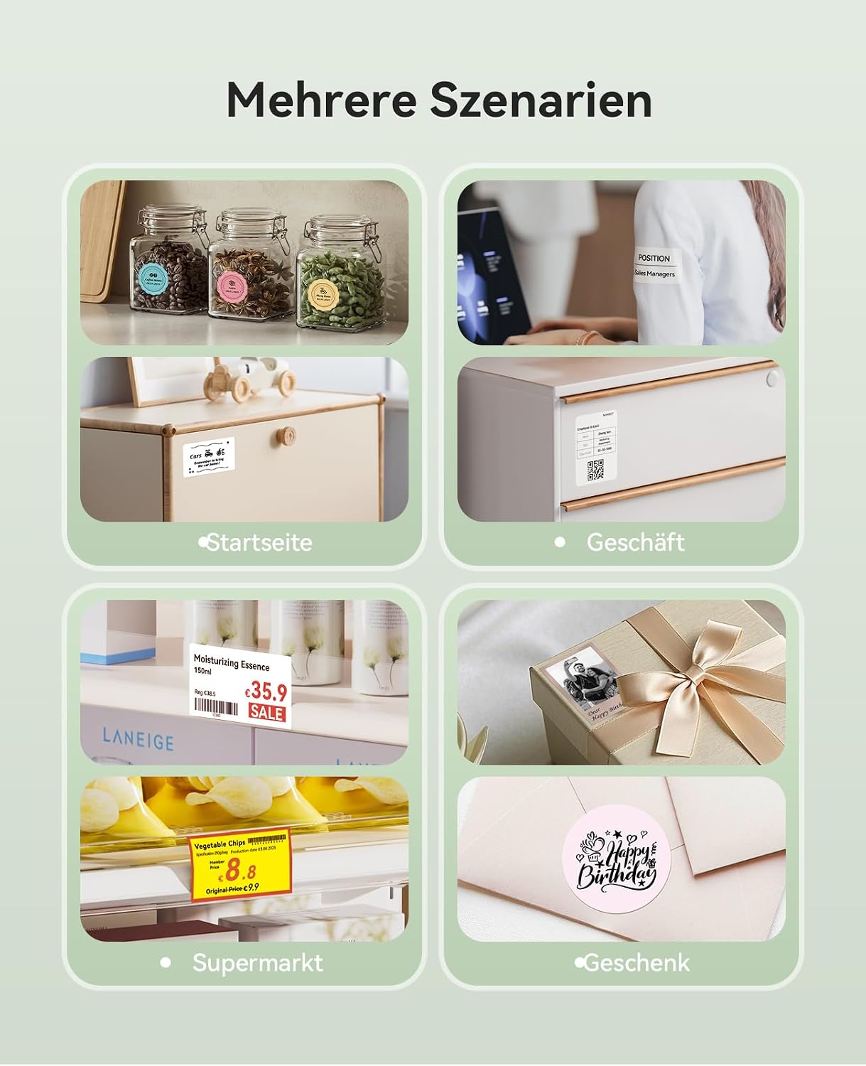 Detalle 2 de NIIMBOT B21 Pro 300dpi Etikettendrucker