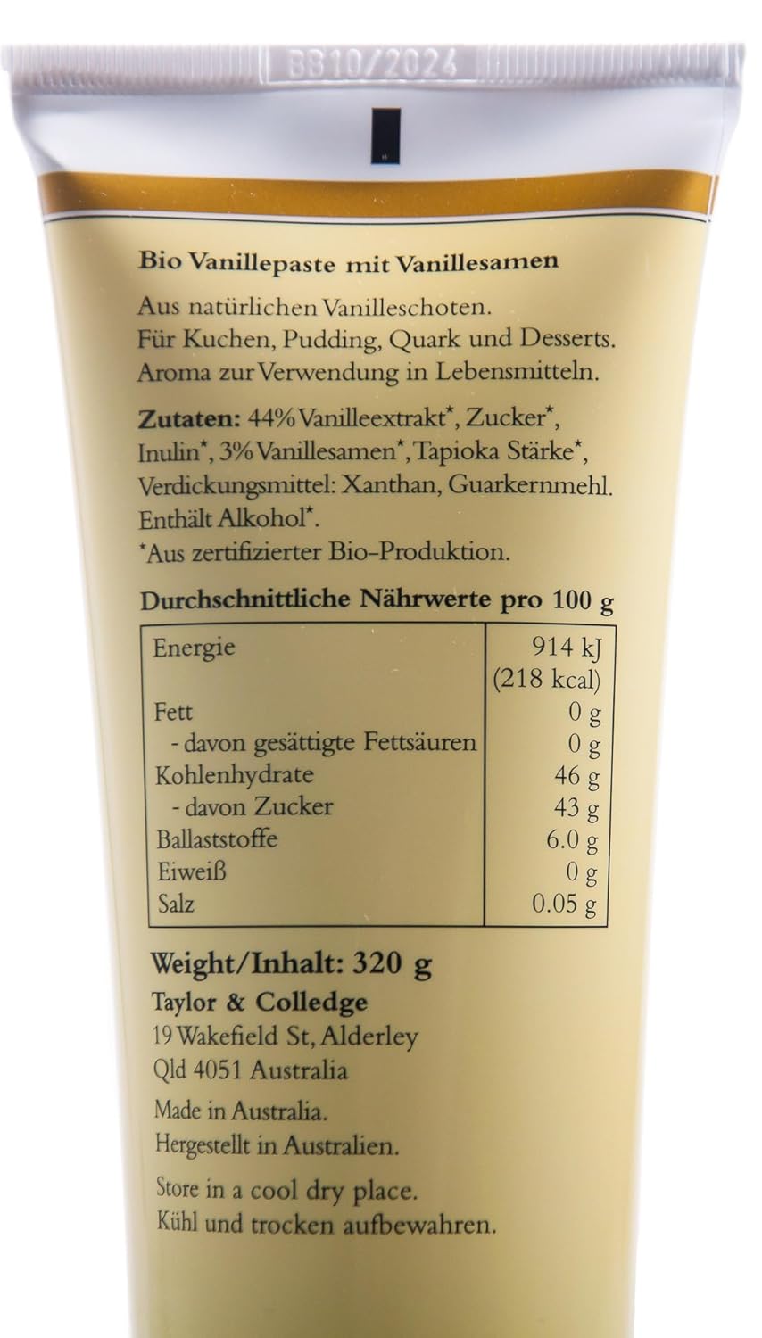 Thumbnail 1 de T&C Bio Vanille Bean Paste (BIO) aus 100% Vanilleschoten, 320 g