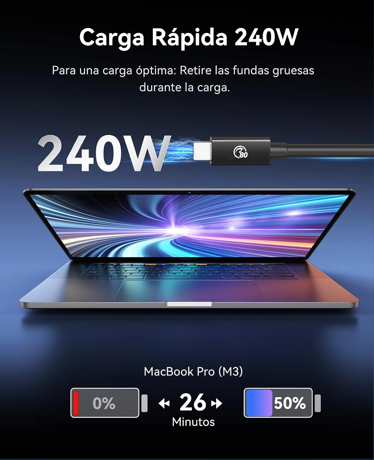 Thumbnail 4 de ORICO Cable Thunderbolt 5