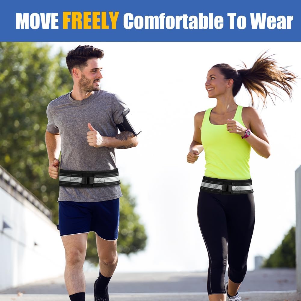 Thumbnail 6 de AOGOE cintura sacroiliaca regolabile per sciatica e mal di schiena, supporto elastico con velcro