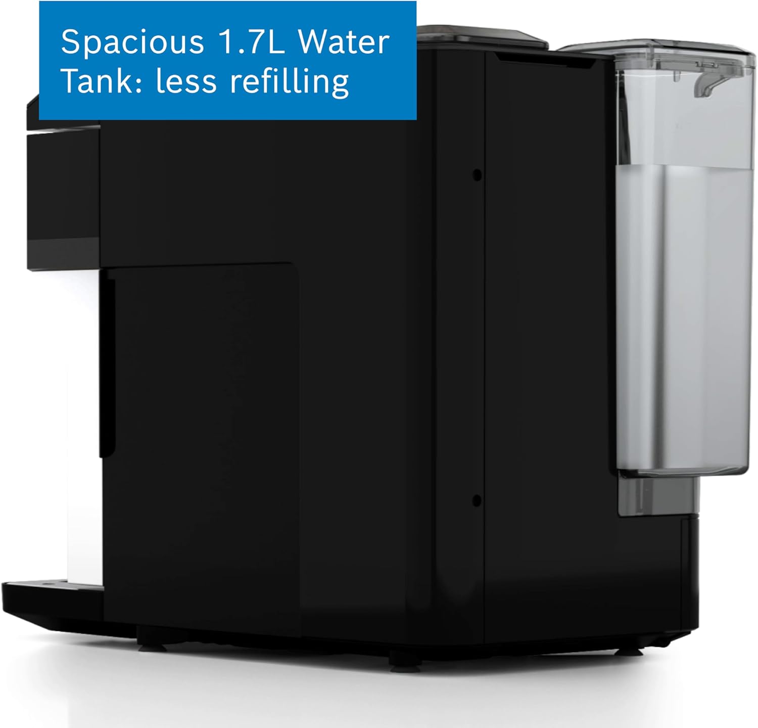 Thumbnail 6 de Bosch Serie 4 TPG40307 VeroCafe bean-to-cup coffee machine with Cappuccinatore milk frother (piano black)