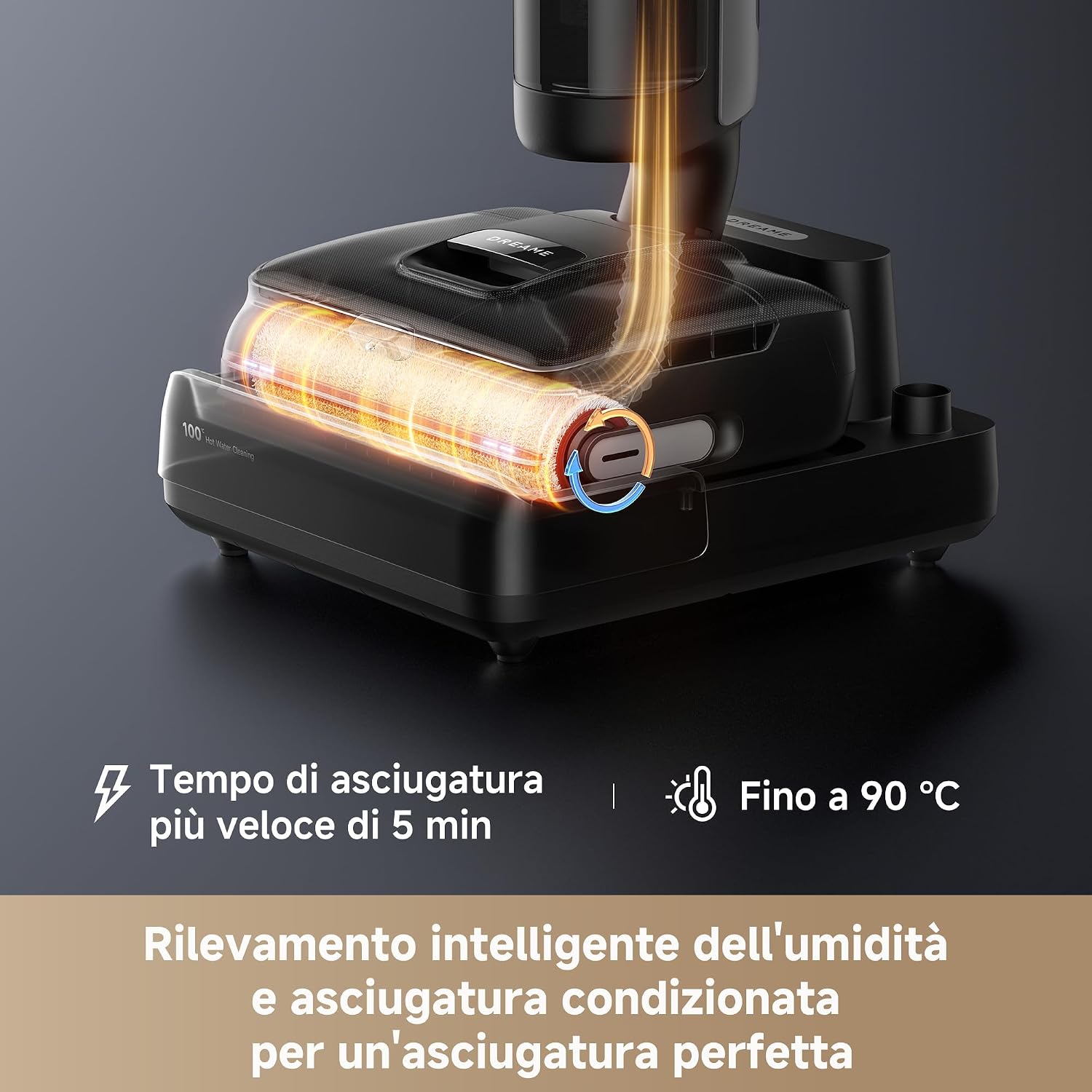 Thumbnail 6 de DREAME H15 Pro FoamWash aspirapolvere lavapavimenti 500 ml