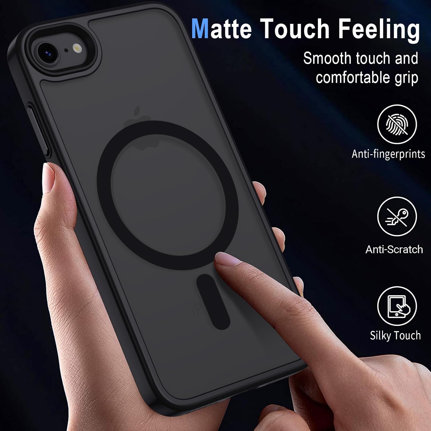Thumbnail 4 de XTCASE Funda Magnética para iPhone SE 2020/2022 1500g