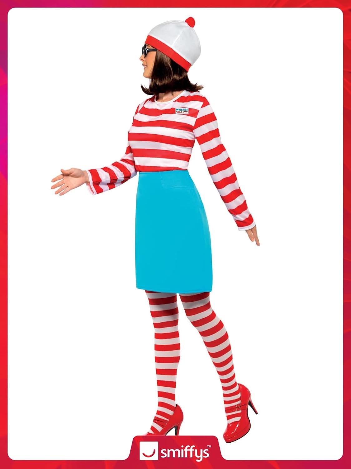 Thumbnail 3 de Smiffys Where's Wally Wenda Costume