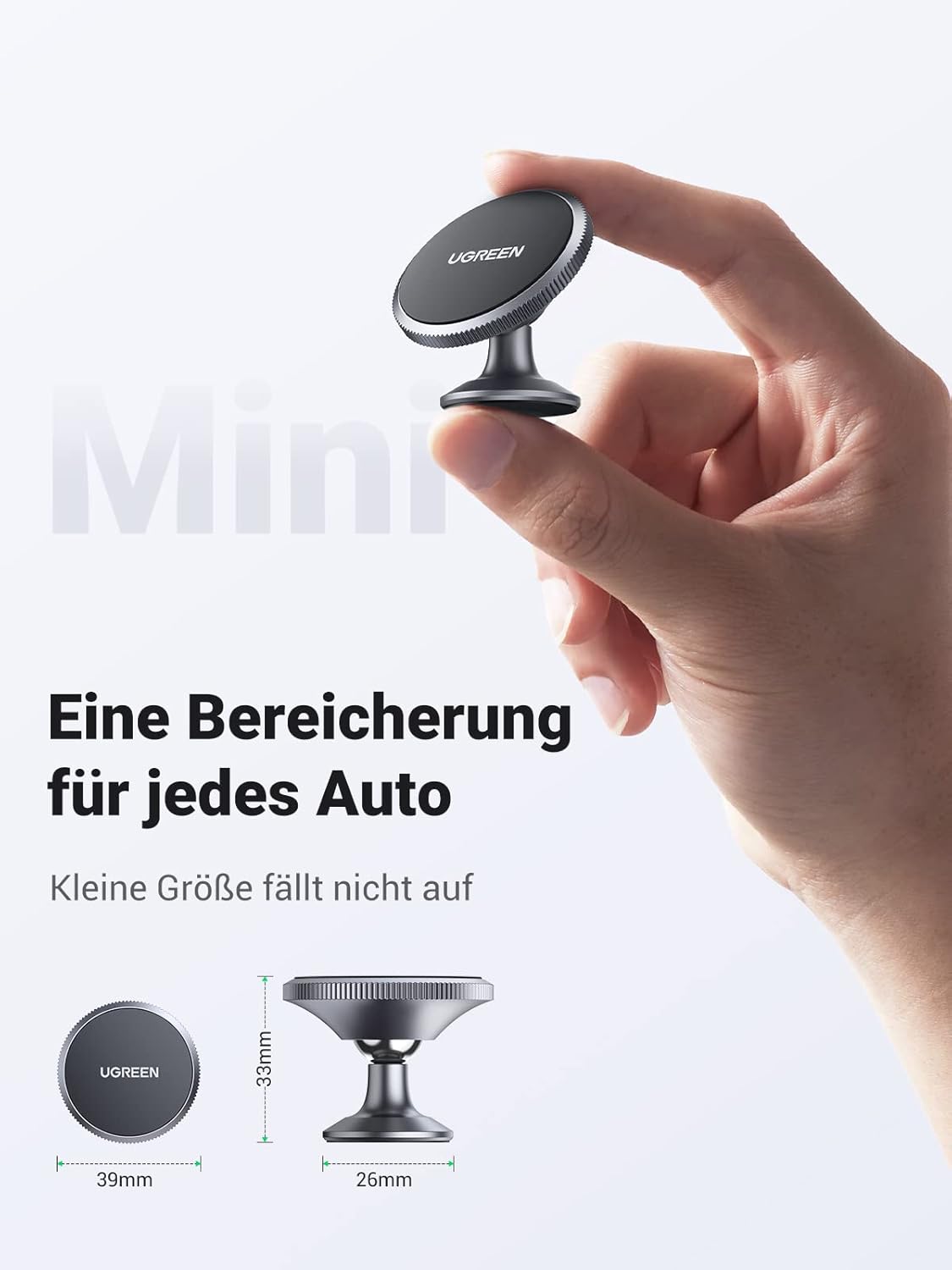 Detalle 2 de UGREEN Magnet Handyhalterung Auto 360°