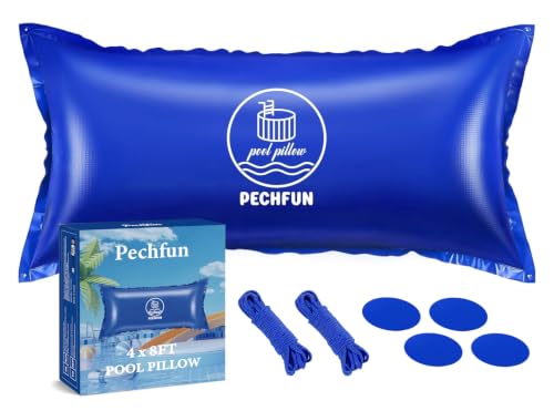 Detalle de Pechfun Cuscino invernale piscina 120x240 cm in PVC con valvola Boston