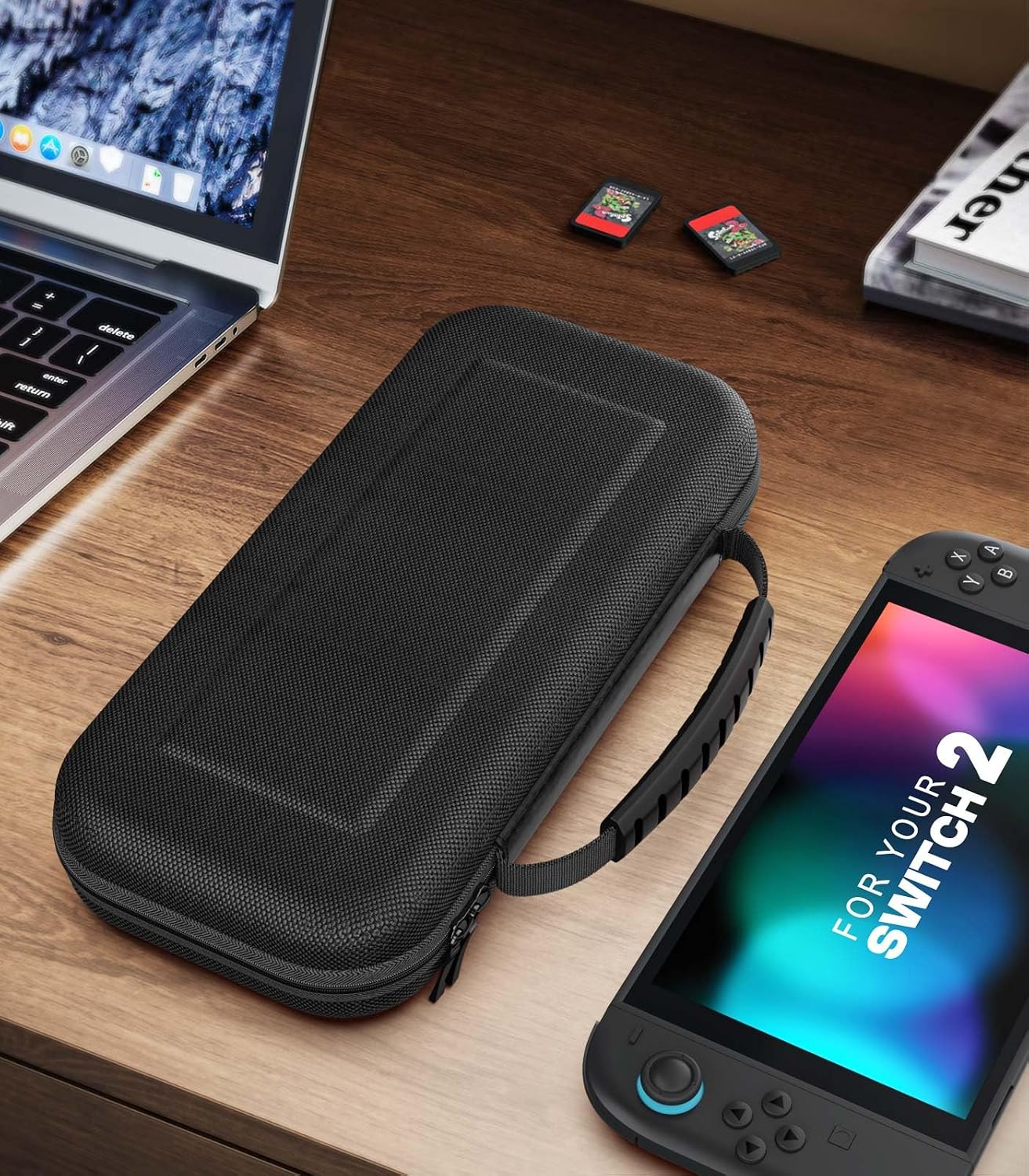 Thumbnail 6 de MoKo Carrying Case for Nintendo Switch 2, Holds 10 Cartridges
