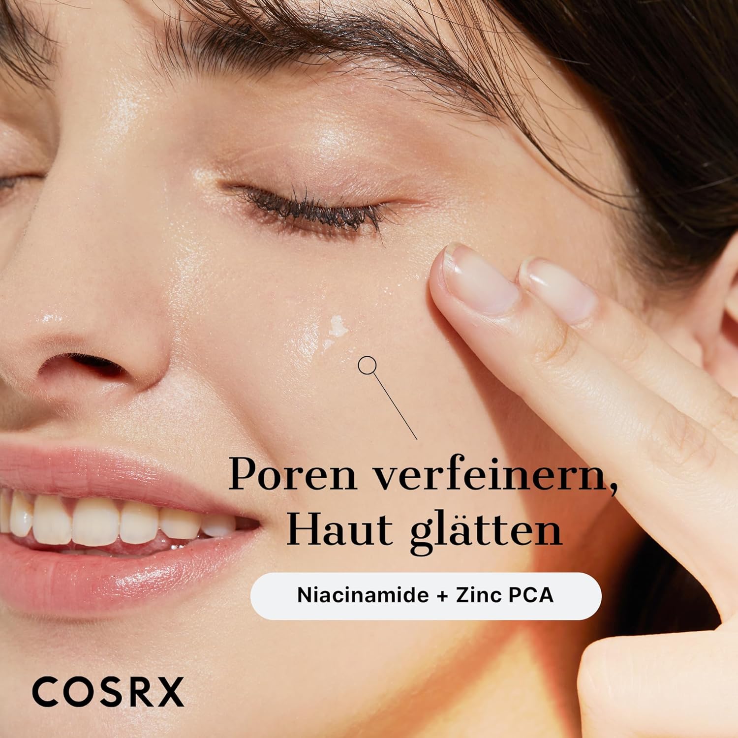 Detalle 2 de COSRX Niacinamide 15% Gesichtsserum – Verkleinert Poren, beruhigt Rötungen & korrigiert Verfärbungen (20 ml)