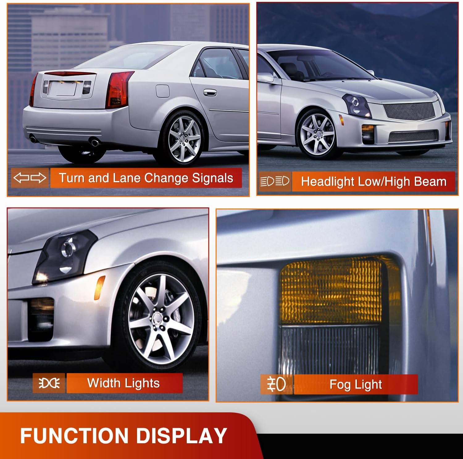 Detalle 2 de Nilight Turn Signal Switch for Cadillac CTS SRX with Fog Lights