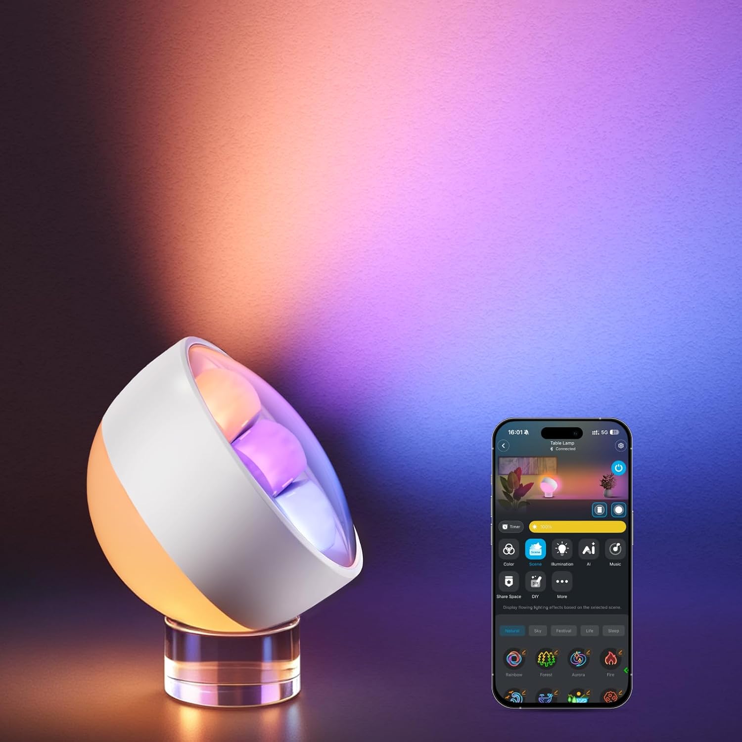 Detalle de Govee Smart Table Lamp