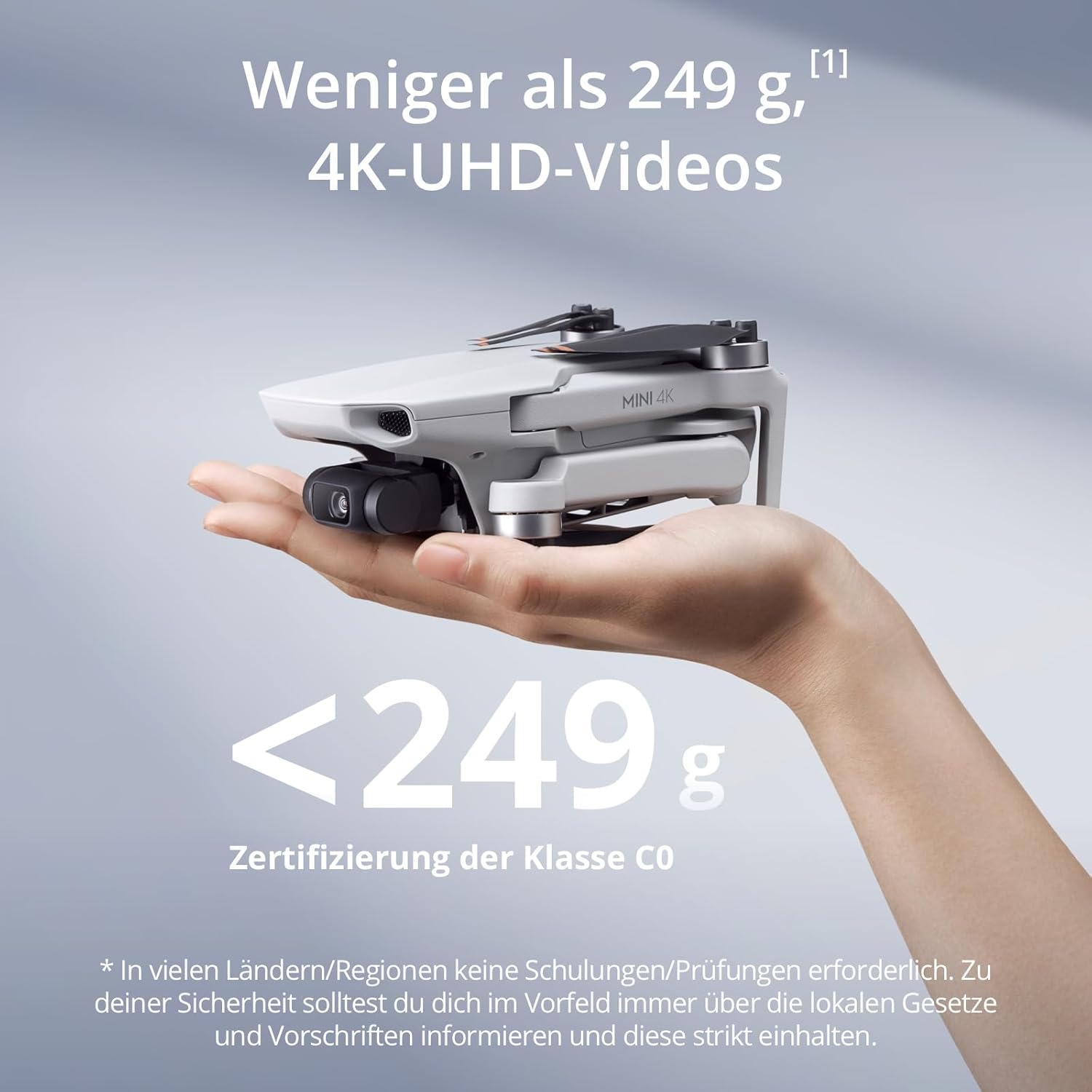 Detalle 2 de DJI Mini 4K Drohne 62 min Flugzeit