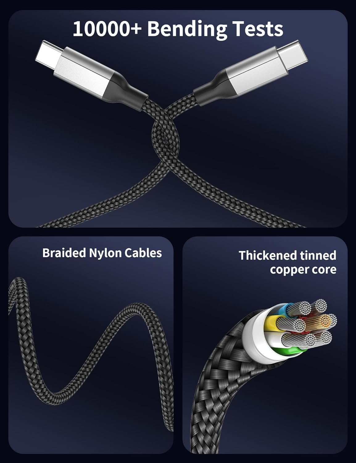 Thumbnail 4 de Acecene USB C Kabel 20 cm