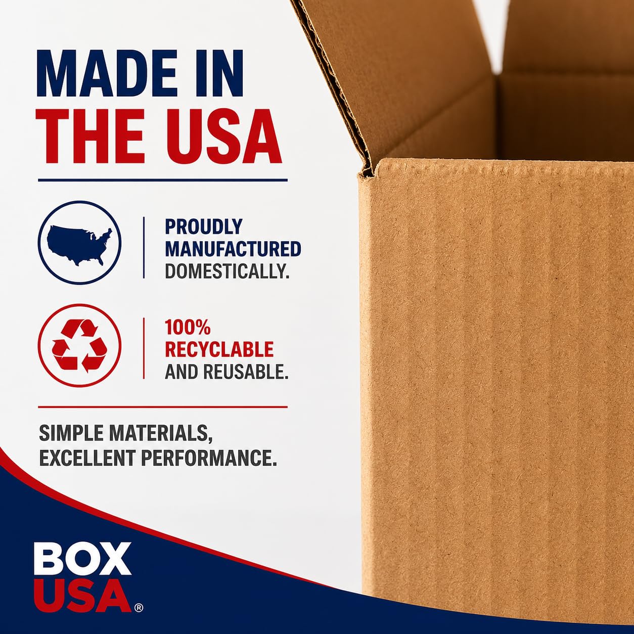 Detalle 1 de BOX USA 1196 Corrugated Shipping Boxes, 11 x 9 x 6 Inches, 25-Pack