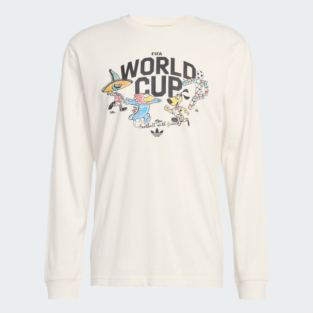 Thumbnail 3 de Camiseta manga larga Copa Mundial FIFA 2026 con mascota – Adidas